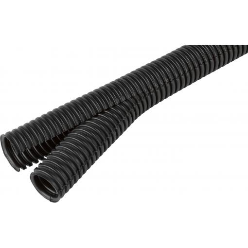 Fränkische Rohrwerke 38402000 Co-flex PP-UV 20 sw ochranný husí krk černá 19.2 mm 50 m