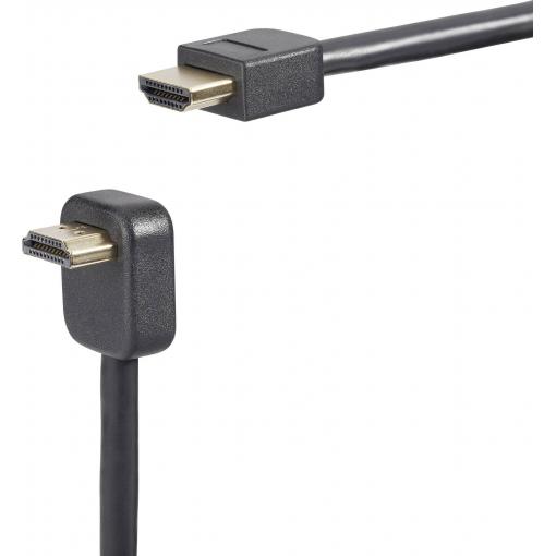 SpeaKa Professional HDMI kabel Zástrčka HDMI-A, Zástrčka HDMI-A 0.90 m černá SP-7870068 4K UHD, Audio Return Channel, pozlacené kontakty HDMI kabel