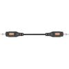SpeaKa Professional SP-7870372 jack audio kabel [1x jack zástrčka 3,5 mm - 1x jack zástrčka 3,5 mm] 30.00 cm černá