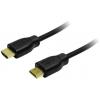 LogiLink HDMI kabel Zástrčka HDMI-A, Zástrčka HDMI-A 7.50 m černá CH0045 4K UHD HDMI kabel