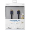 LogiLink HDMI kabel Zástrčka HDMI-A, Zástrčka HDMI-A 3.00 m černá CHB005 4K UHD HDMI kabel