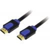 LogiLink HDMI kabel Zástrčka HDMI-A, Zástrčka HDMI-A 3.00 m černá CHB1103 4K UHD HDMI kabel