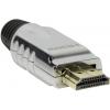 LogiLink CHP001 HDMI adaptér [1x kabel s otevřenými konci - 1x HDMI zástrčka] černá, stříbrná