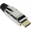 LogiLink CHP001 HDMI adaptér [1x kabel s otevřenými konci - 1x HDMI zástrčka] černá, stříbrná