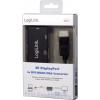 LogiLink CV0109 HDMI adaptér [1x zástrčka DisplayPort - 1x DVI zásuvka 24+1pólová, HDMI zásuvka, VGA zásuvka] černá 0 mm