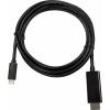 LogiLink USB-C® / HDMI kabelový adaptér USB-C ® zástrčka, Zástrčka HDMI-A 1.80 m černá UA0329 Kabel pro displeje USB-C®