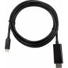 LogiLink USB-C® / HDMI kabelový adaptér USB-C ® zástrčka, Zástrčka HDMI-A 1.80 m černá UA0329 Kabel pro displeje USB-C®