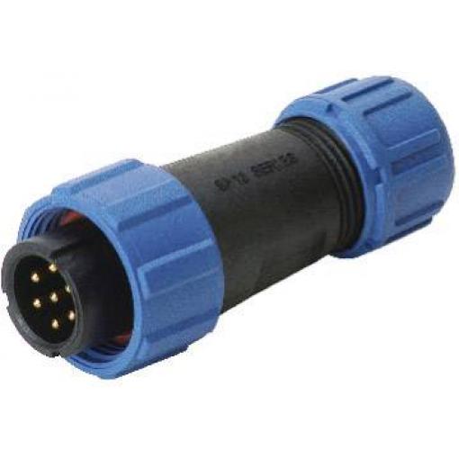 Deltron Connectors DELKSP1310/P4I kulatý konektor DIN, 1 ks