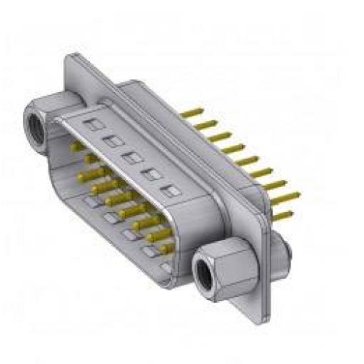 Deltron Connectors DTS15PY/2M85UNB5 D-SUB zástrčka 180 ° Pólů: 15 pájené, piny 1 ks
