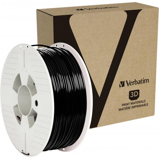 Verbatim 55060 55060 vlákno pro 3D tiskárny PETG plast 2.85 mm 1 kg černá 1 ks