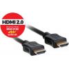 HDMI kabel, HDMI 2.0 A konektor - HDMI 2.0 A konektor, 10m, sáček  AQ KVH100-10M