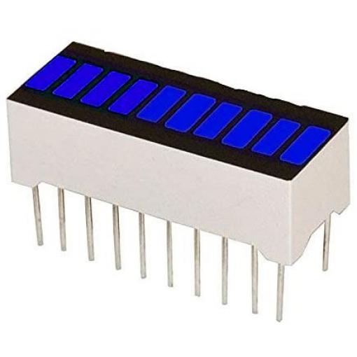 Bargraf SHB10B, 10x LED, modrý