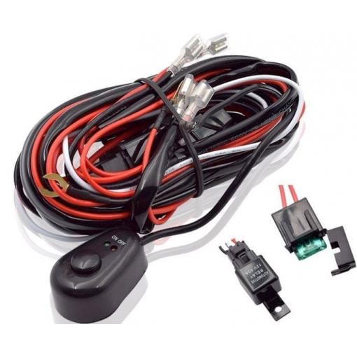 Montážní sada kabelů k pracovním světlům, 12 V DC, 40 A