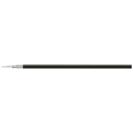 HELU RG71, 40006 koaxiální kabel, vnější Ø: 6.20 mm, 93 Ω, černá, 100 m