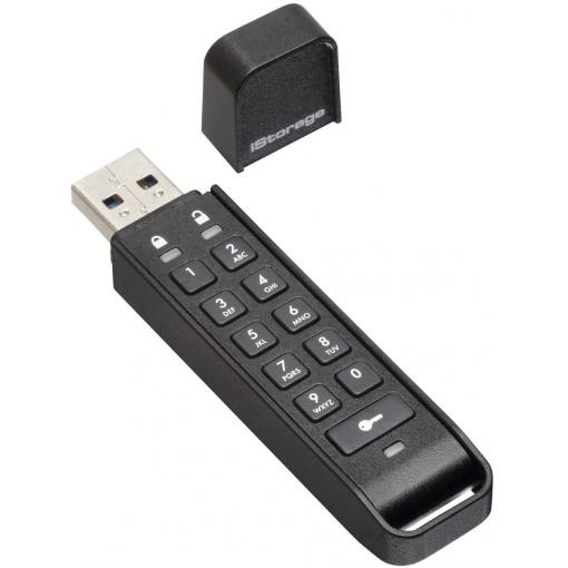 iStorage datAshur® Personal2 USB flash disk 64 GB černá IS-FL-DAP3-B-64 USB 3.2 (Gen 1x1)