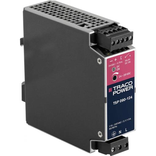 TracoPower TSP 090-124 EX síťový zdroj na DIN lištu 3750 mA 90 W Počet výstupů:1 x Obsah 1 ks