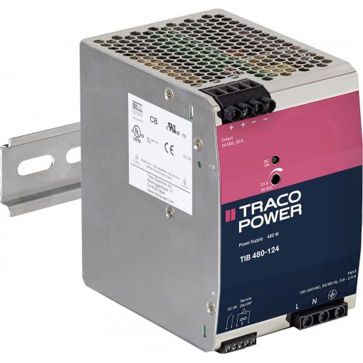 TracoPower TIB 480-148 síťový zdroj na DIN lištu +48.0 V/DC 10000 mA 480 W Počet výstupů:1 x Obsah 1 ks