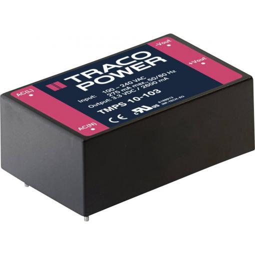 TracoPower TMPS 10-124 spínaný síťový zdroj 24 V/DC 0.41 A 10 W