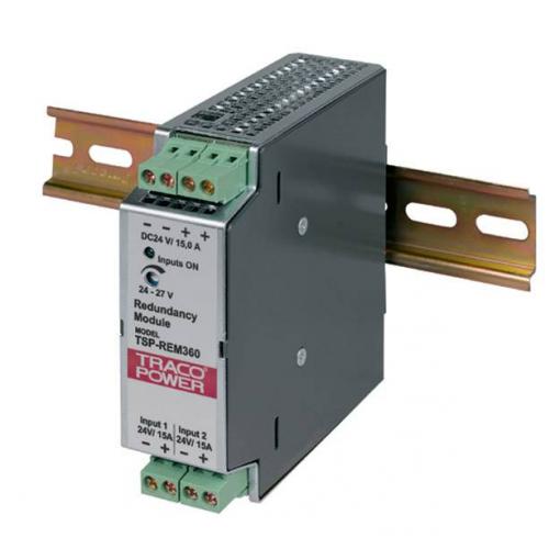 TracoPower TSP-REM360 redundantní modul na DIN lištu 15000 mA 360 W Počet výstupů:1 x Obsah 1 ks