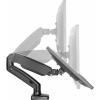 ICY BOX držák na stůl pro monitor IB-MS303-T, Monitorständer mit Tischhalterung für ein Monitor bis zu 27 (68 cm) 1 Displej: (s) 68,6 cm (27) černá