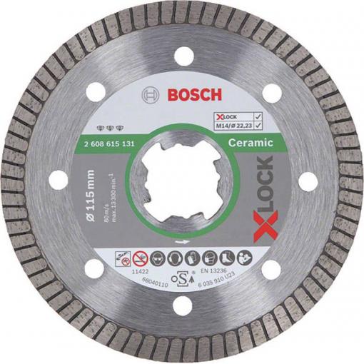 Bosch Accessories 2608615131 Bosch Power Tools diamantový řezný kotouč Průměr 115 mm 1 ks