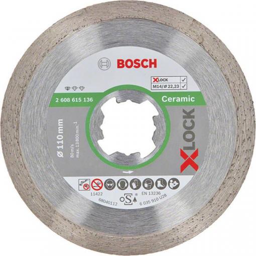 Bosch Accessories 2608615136 2608615136 diamantový řezný kotouč Průměr 110 mm 1 ks