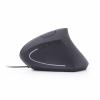 Gembird MUS-ERGO-01 ergonomická myš USB optická černá 6 tlačítko 1200 dpi, 1600 dpi, 2400 dpi, 3200 dpi ergonomická