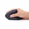 Gembird MUSW-ERGO-01 optická ergonomická myš, přenos bezdrátový, 6 tlačítko, 1600 dpi, černá