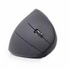 Gembird MUSW-ERGO-01 optická ergonomická myš, přenos bezdrátový, 6 tlačítko, 1600 dpi, černá