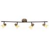 Brilliant Luca 35832/56 stropní lampa LED E14 160 W měděná, champagne
