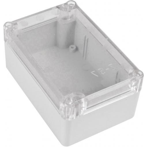TRU COMPONENTS TC-7910740 univerzální pouzdro 118 x 78 x 55 ABS-PC šedá 1 ks
