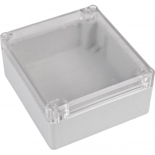 TRU COMPONENTS TC-7910744 univerzální pouzdro 125 x 115 x 58 ABS-PC šedá 1 ks