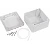 TRU COMPONENTS TC-7910748 univerzální pouzdro 82 x 80 x 55 ABS-PC šedá 1 ks