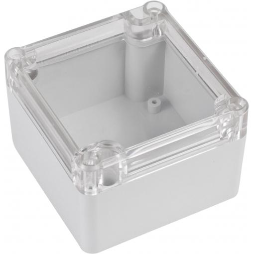 TRU COMPONENTS TC-7910748 univerzální pouzdro 82 x 80 x 55 ABS-PC šedá 1 ks