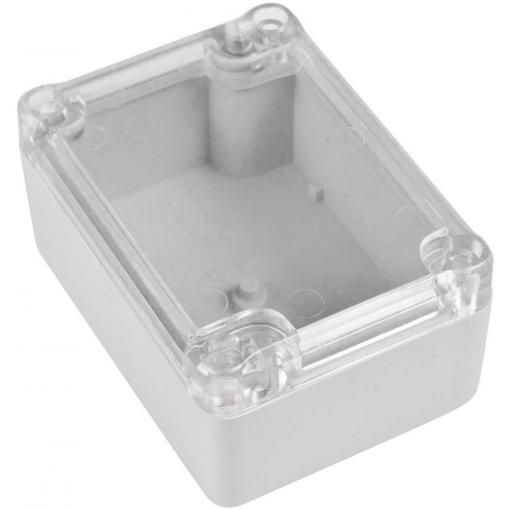 TRU COMPONENTS TC-7910812 univerzální pouzdro 88 x 64 x 42 ABS-PC světle šedá 1 ks