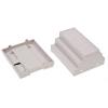 TRU COMPONENTS TC-7910828 pouzdro na DIN lištu 65 x 90 x 105 ABS-V0 šedá 1 ks