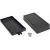 TRU COMPONENTS TC-7910832 Přírubové pouzdro 145 x 74 x 40 ABS černá 1 ks