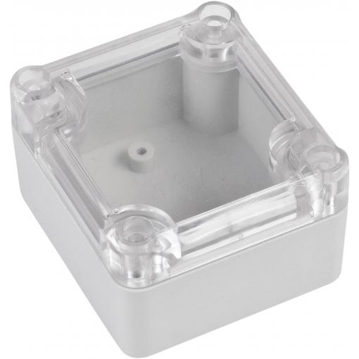 TRU COMPONENTS TC-7910904 univerzální pouzdro 63 x 57 x 37 ABS-PC šedá 1 ks
