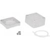 TRU COMPONENTS TC-7910952 univerzální pouzdro 51 x 49 x 36 ABS šedá 1 ks