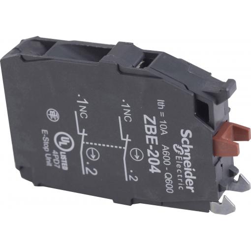 Schneider Electric ZBE204 ZBE204 pomocný kontakt (d x š x v) 52 x 34 x 10 cm 5 ks Piece