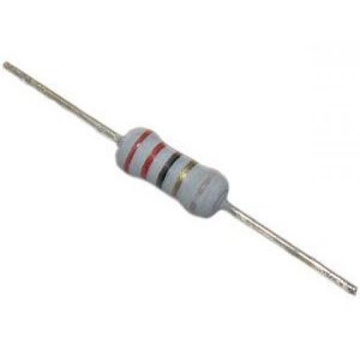 2K7 MOX0411, rezistor 2W , 5%, 300ppm/K