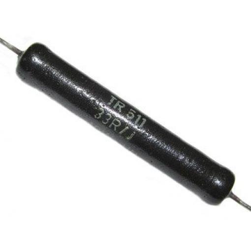 Výkonový drátový rezistor 330 Ω, 10 W, smaltovaný