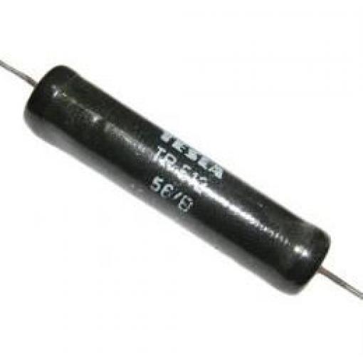 Výkonový drátový rezistor 180 Ω, 15 W, smaltovaný