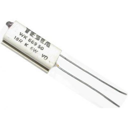 Výkonový rezistor 560 Ω WK66950, 6 W, drátový keramický