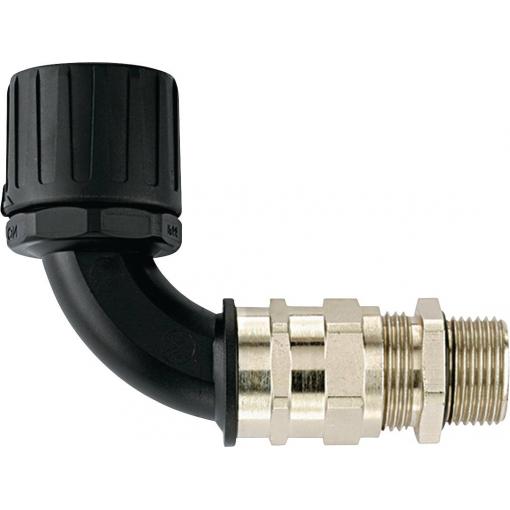 HellermannTyton 166-23306 HG34-90CG-M32-PA66/NPB-BK hadicová spojka černá M32 90° 1 ks
