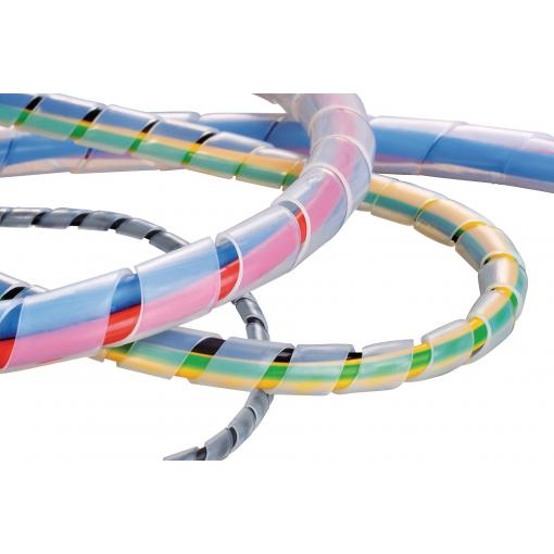 HellermannTyton 161-45200 SBPTFE9-PTFE-N ochranná spirála pro kabely přírodní 5 m