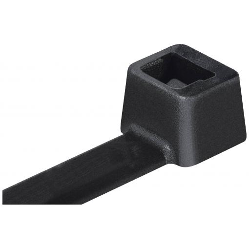 HellermannTyton 138-00041, UB760E-B-PA66-BK, stahovací pásky, 7.60 mm, 760 mm, černá, 50 ks