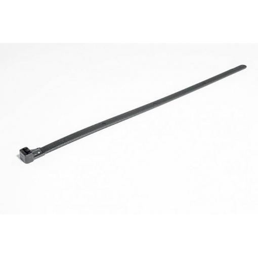 HellermannTyton 131-22510, REL250-PA66-BK, stahovací pásky, 7.60 mm, 250 mm, černá, rozpojitelná, s pákovým uzávěrem, 100 ks