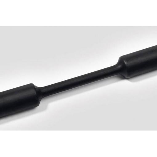 HellermannTyton 333-31800 smršťovací bužírka bez lepidla černá 18 mm 6 mm Poměr smrštění:3:1 metrové zboží