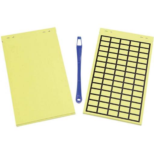 HellermannTyton 598-12227 TAG122B-270-YE-270-YE etikety pro laserový potisk